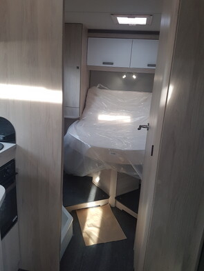 Rear bedroom, which can be closed for your own comfort