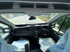 Front cab with air con, black out blinds, and sat nav to suit this vehicle