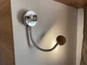 Adjustable lighting, with usb charging fitted