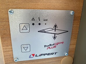 Front and rear electric drop down beds x2