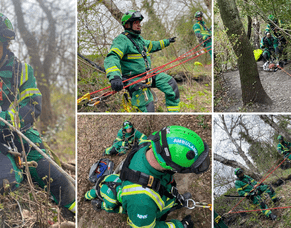 Security on Steep Ground and Casualty Management Training