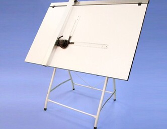 Priory Drafting Table, Portable, Desk Top, Orchard