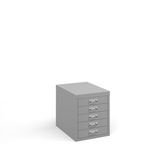 Bisley 5-Drawer Cabinet White - Yahoo Shopping