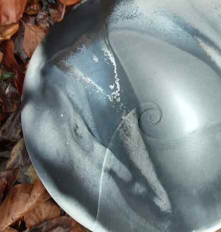 Smoke fired ceramics by Steph Jamieson