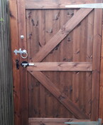 Bespoke Timber gate options