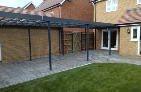 Garden Landscaping. - Pergola, Paving, Fencing and Turfing Works.Image 1