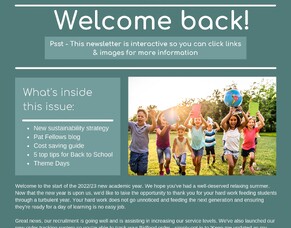 Back to School Newsletter + Blog + Welcome Back MessageNew post