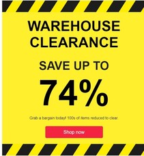 NISBETS - Clearance sale! Don&#039;t miss up to 74% off