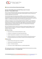 &ldquo;The Christian Supply Chain Buying Group (CSCBG) is seeking a dynamic Member Relationships Manager to join our team and play a key role in supporting churches and Christian organisations across the UK.&rdquo;
