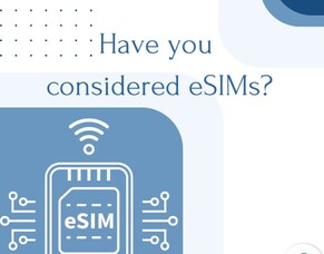 Have you considered eSIMs yet?📱