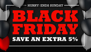 NISBETS - Black Friday: take an extra 5% off sitewide