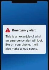 Did you know that your phone has an emergency alert&rsquo;s function?