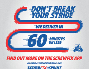 Screwfix - Sprint delivery