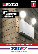 Lexco Commercial Lighting - available at Screwfix