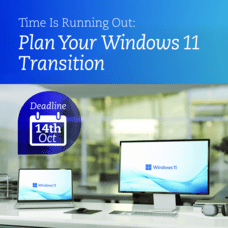 Time is running out! Windows 10 will reach End of Support on 14th October 2025.
