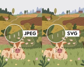 SVGs keep images sharp and scalable. 📐✨