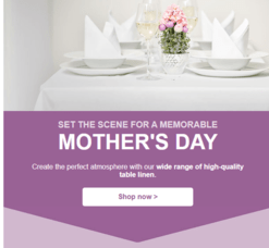 Set the scene for a memorable Mother&#039;s Day!