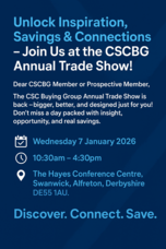 The CSCBG Annual Trade Show 2026!