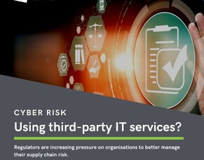 What are the risks involved with using third-party IT services for charities? (3)