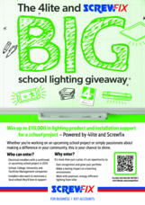 Screwfix &amp; 4Lite - Big School Giveaway