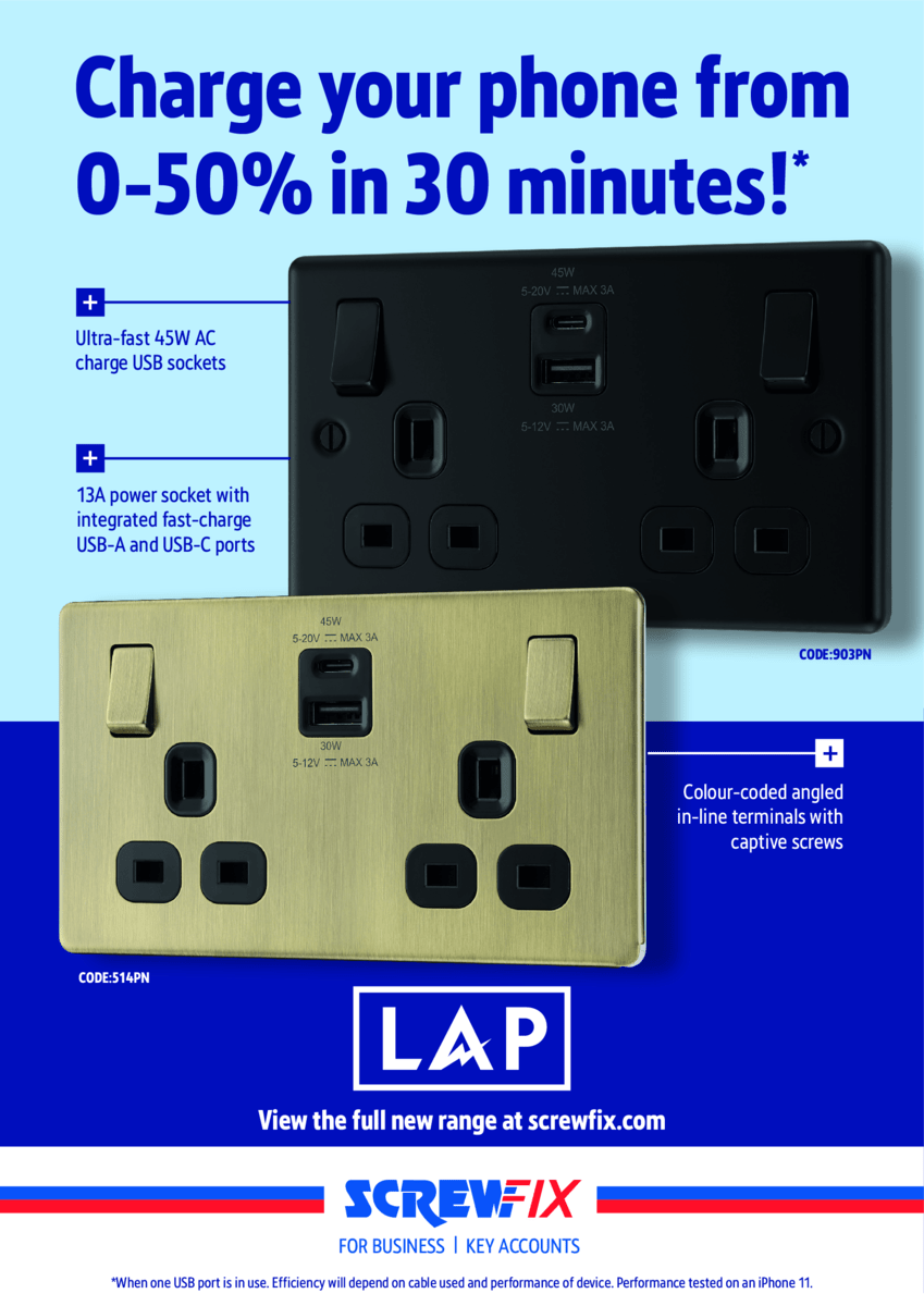 LAP - switches & sockets | Christian Supply Chain Buying Group