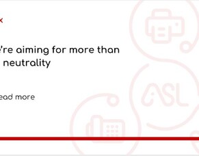 How we&rsquo;re aiming for more than carbon neutrality