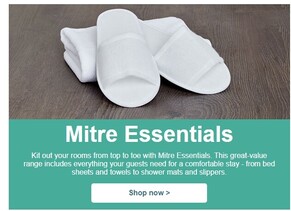 Stock up on the staples with Mitre Essentials
