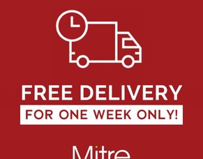 FREE DELIVERY on all orders*.☀ with Mitre Linen