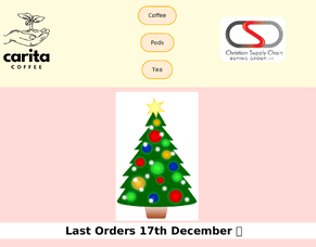 🎄 Coffee Stock &ndash; Last Order Before Festive Break 🎄