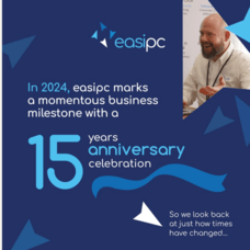 This month, Easipc is proud to celebrate a brilliant 15 years of business. 🏆
