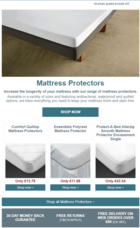 Extend the life of your bedding with Mitre&#039;s range of mattress protectors