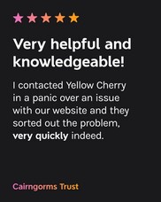 Having an &#039;oh no&#039; moment with your website?