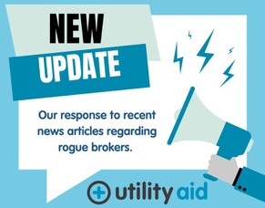 UTILITY AIDS RESPONSE REGARDING ROGUE ENERGY BROKERS