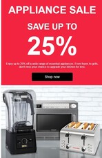 NISBETS - Appliance offers now on - BIG savings inside!