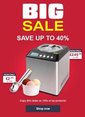 The Big Sale is here! Save up to 40%