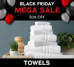 Black Friday deals on towels and more