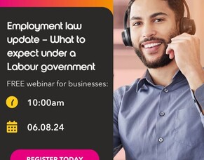 Free Webinar - 2024 Employment Law changes