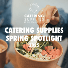 Welcome to our new edition of Catering Supplies Spring Spotlight!