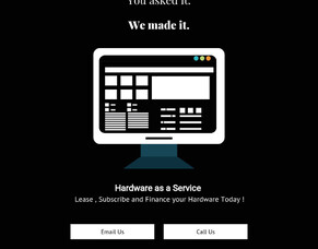 Hardware as a Service