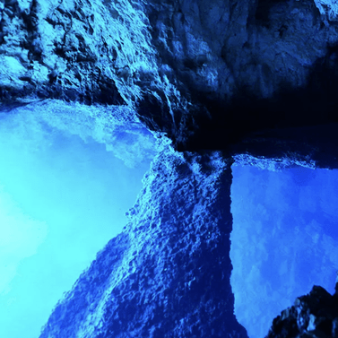 Blue cave