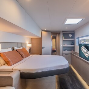 Luxury catamaran