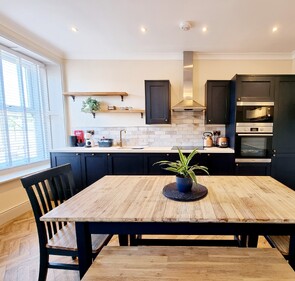 The Last Bank Kitchen / Dining Area