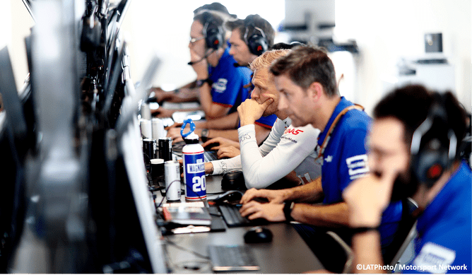 Haas F1 team debrief