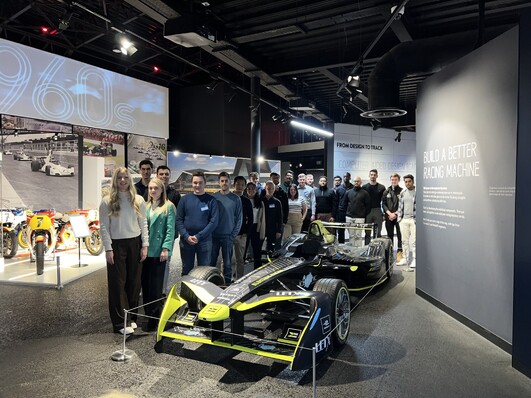 Silverstone Museum tour at the 2024 MIA School of Race Engineering