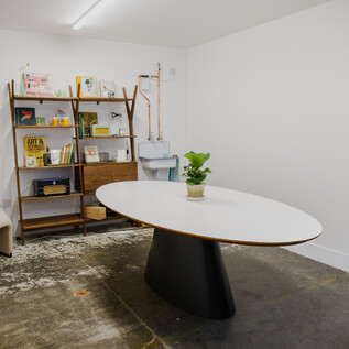 The 'Classic' studio, cosy and suitable for any creative starting with plans to grow. Size ranges from 140 - 180 sqft.