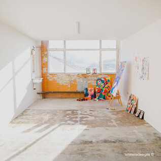 Featured in this photo is the 'More' studio; bright, spacious with a street or skyline view. Sizes range from 250 - 430 sqft.