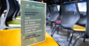 Talking at London Climate Action Week