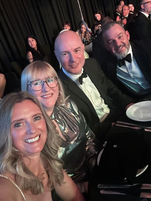 Melanie Cant (Elm Marketing), Joanne Fowler (Bunzl Cleaning & Hygiene Supplies), Alan Graham (Azets), Charles Randall (Wildhive UK)