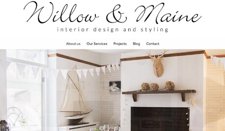 Willow & Maine - Website Design