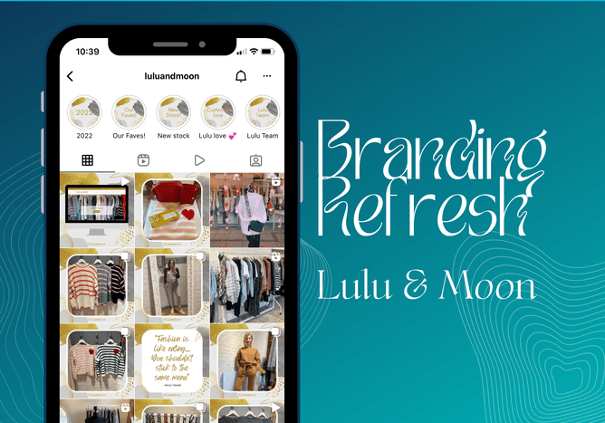 Lulu & Moon Brand Refresh by Gab Marketing